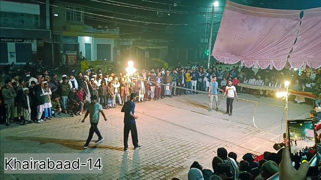 Badminton Tournament Ghosi || Mobarakpur v Khairabaad || Best player v best 