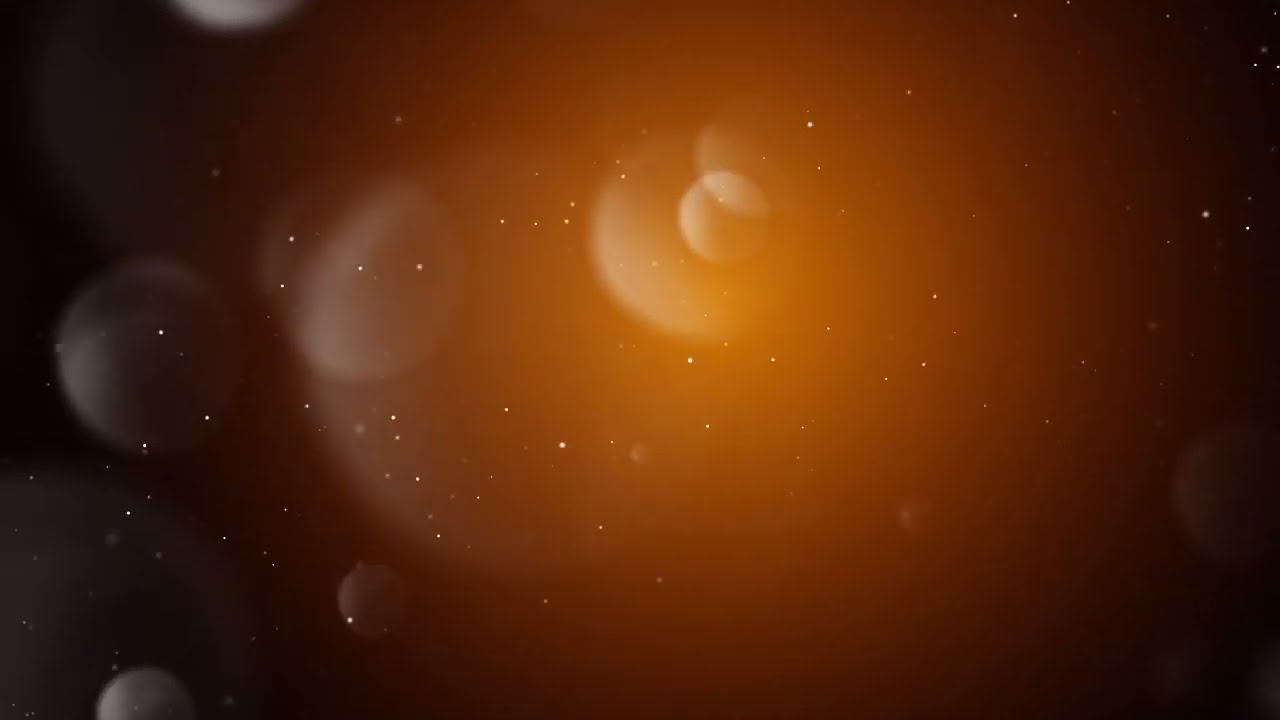 Golden dust Gradient Background video | motion background | loop background particles |  Screensaver