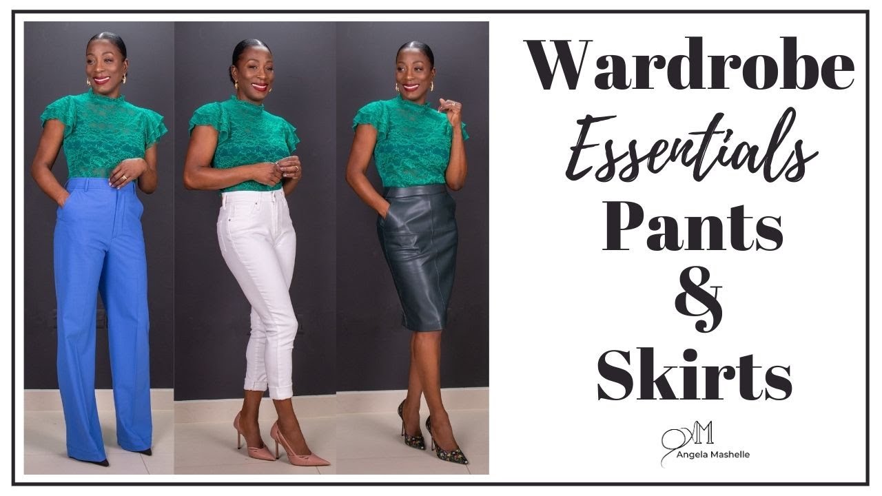 Wardrobe Essentials |  Pants and Skirts | Women Over 40