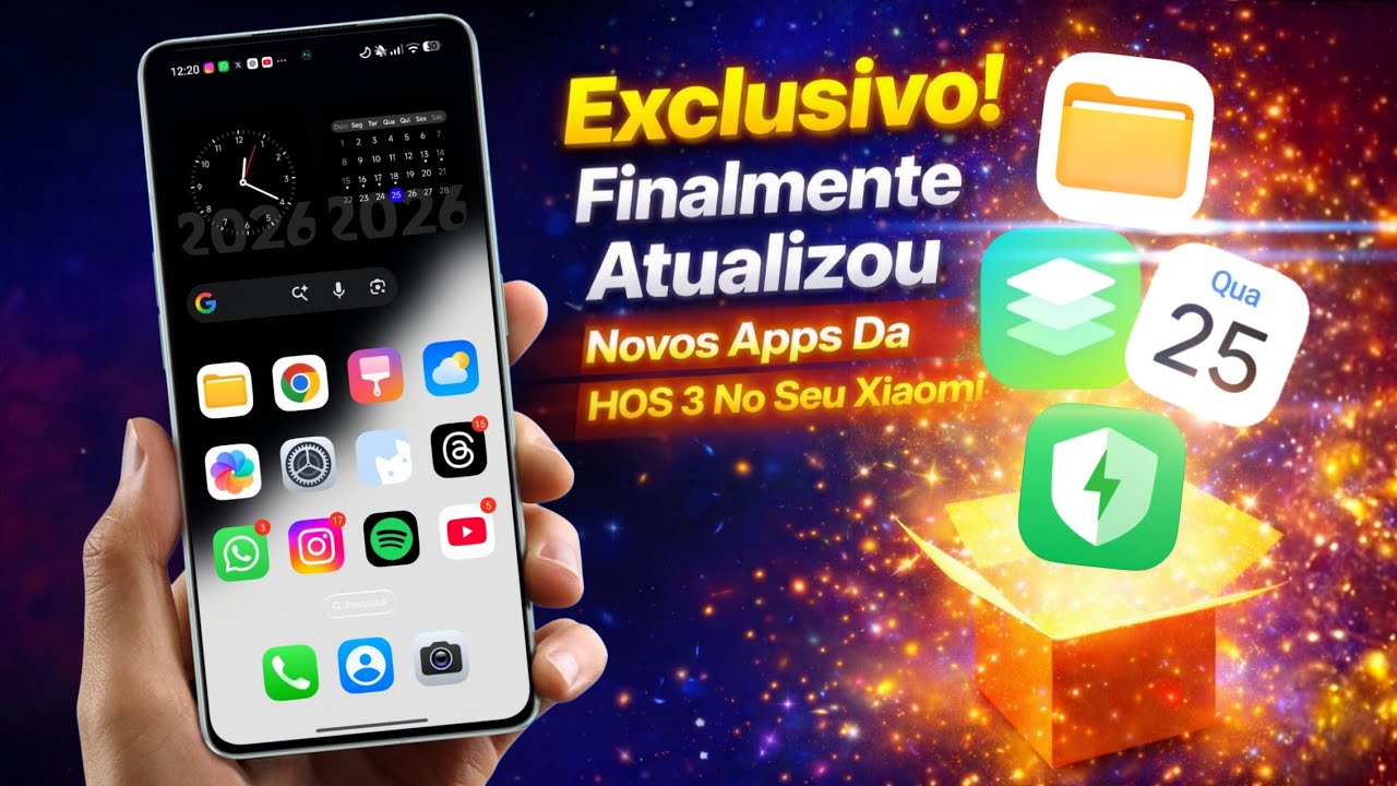 Exclusivo! Finalemente - Novos Apps Atualizados da HOS 3 - Instale Agora No Seu Xiaomi
