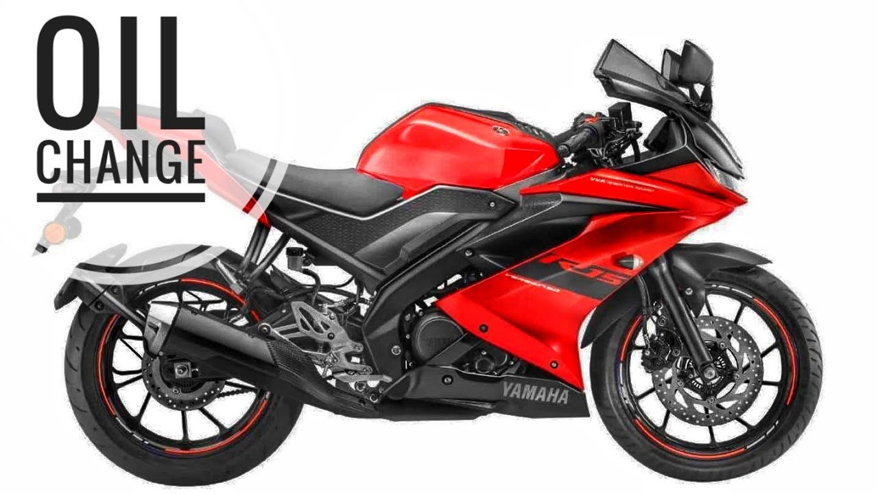 Yamaha r15 v3 oil change  malayalam