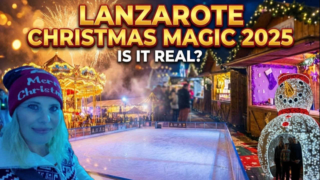 Lanzarote Christmas Market 2025 | The Most Magical Fair I've Experienced