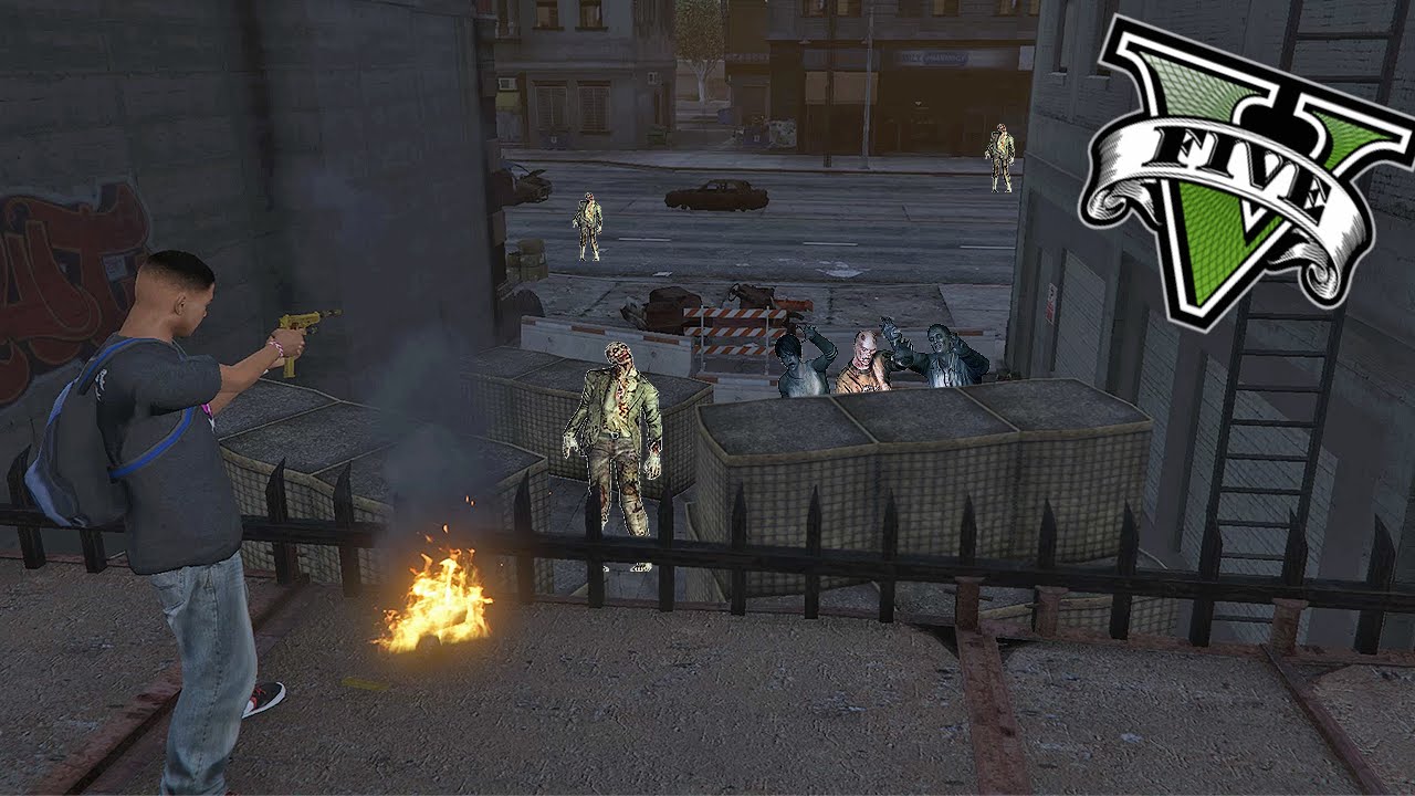 GTA V Editor De Mapas - Un Lugar Seguro En Un Apocalipsis Zombie - ElChurches