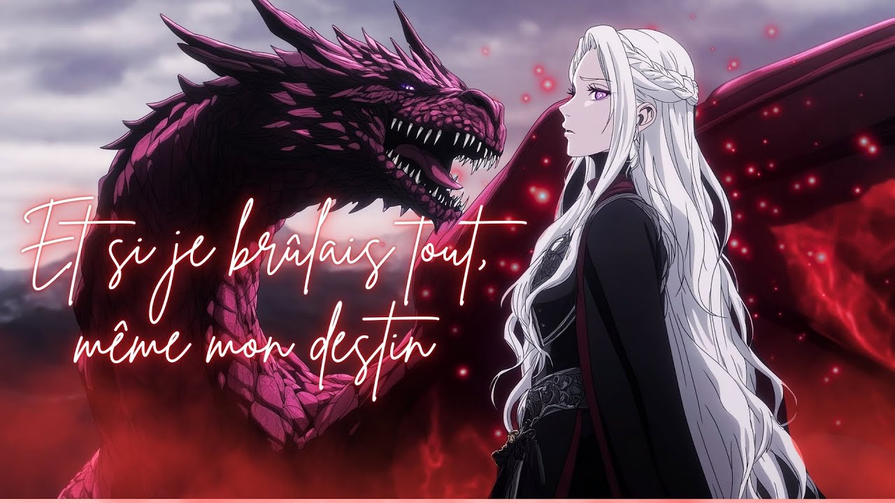 Fan Animation ♪ Et si je brûlais tout, même mon destin ♪ Vaelyna Targaryen/OC (Original French Song)