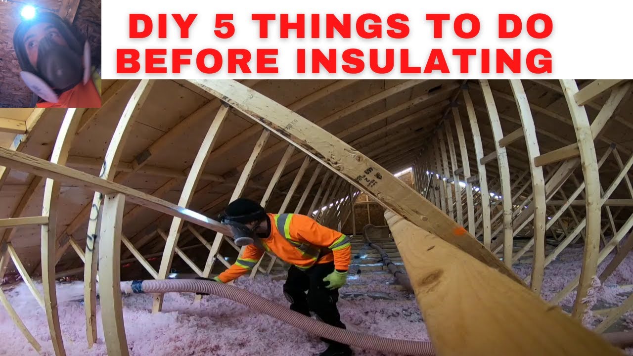 Diy attic insulation-5 things to do before you insulate your attic