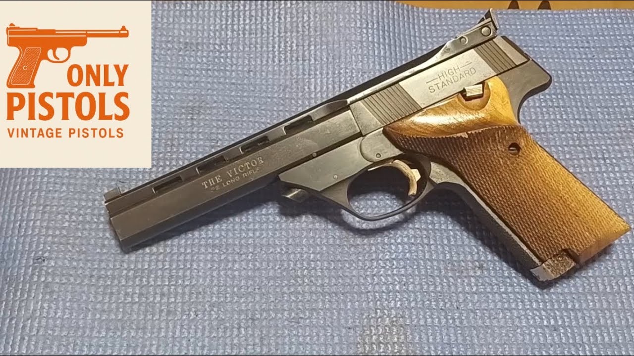 High Standard The Victor, .22 semiautomatic, Target Pistol, 