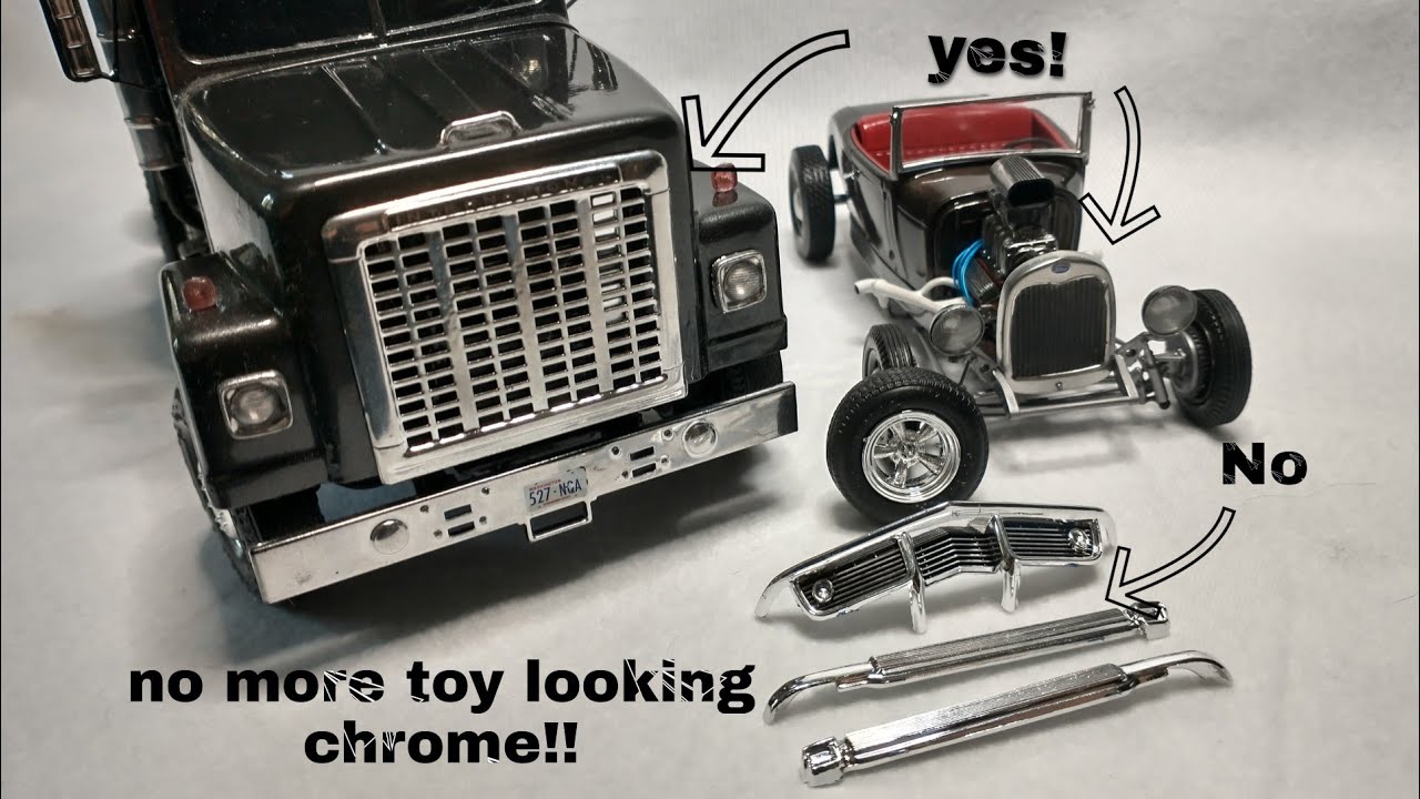 [HOW TO] redo chrome on scale models