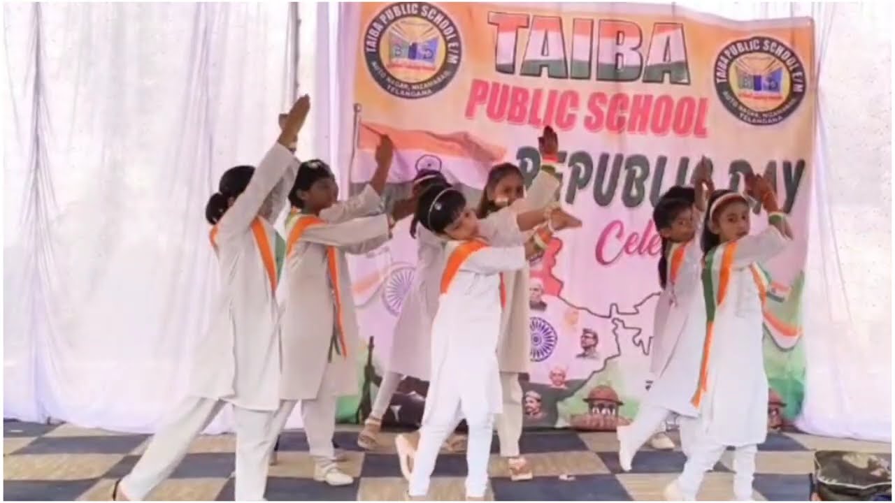 Taiba High School's Republic Day Cultural Program #26january #republicday2026 #patrioticsongs 