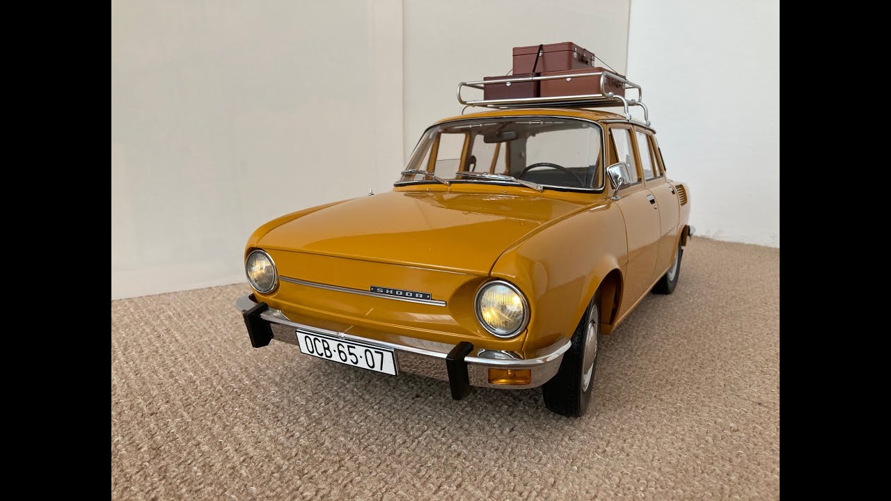 Škoda 100 L 1:8 deagostini, 1. díl