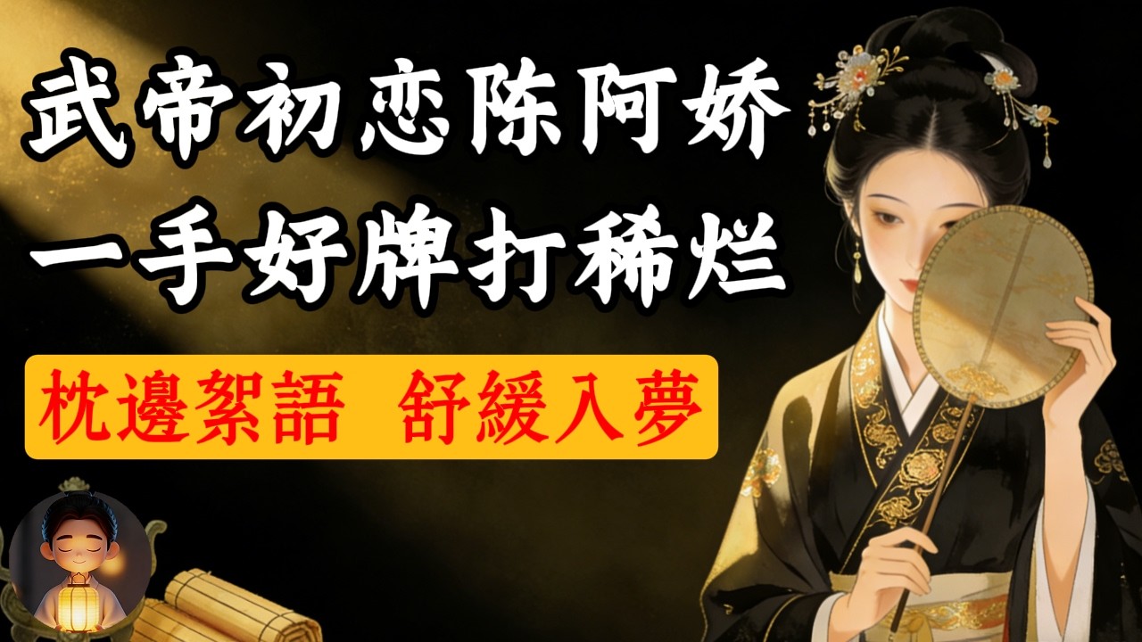 金屋藏娇是一场骗局？汉武帝初恋，陈阿娇，一手好牌打得稀烂！| 枕边密语，舒缓入梦