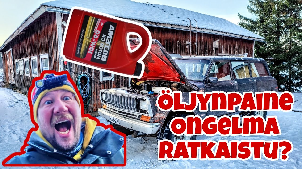 Jeepin öljynpaine nollissa tyhjäkäynnillä – ratkesiko ongelma öljynvaihdolla?