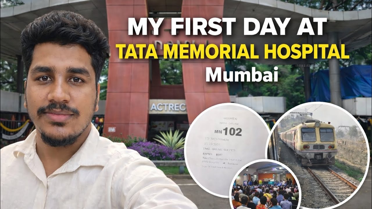 MY FIRST DAY AT TATA MEMORIAL HOSPITAL MUMBAI EXPERIENCE #4k @cancerjourney649 @ConqueringCancer 