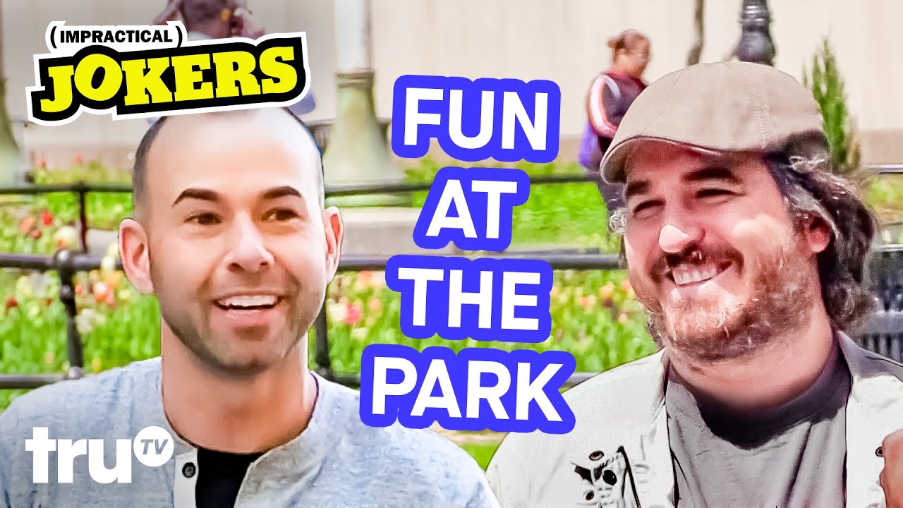 Funniest Park Challenges - Part 2 (Mashup) | Impractical Jokers | truTV