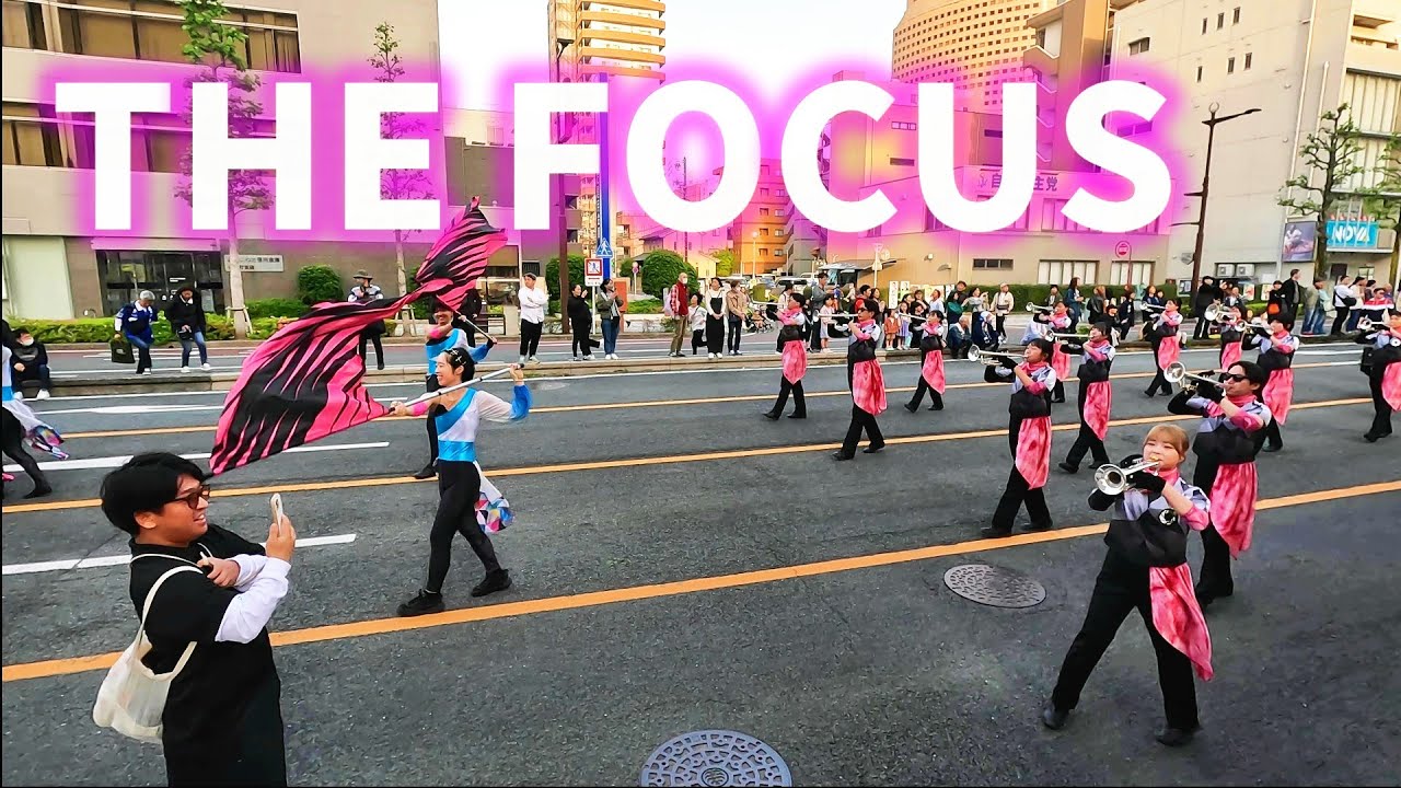浜松まつり 2025 THEFOCUS 吹奏楽パレード 4K