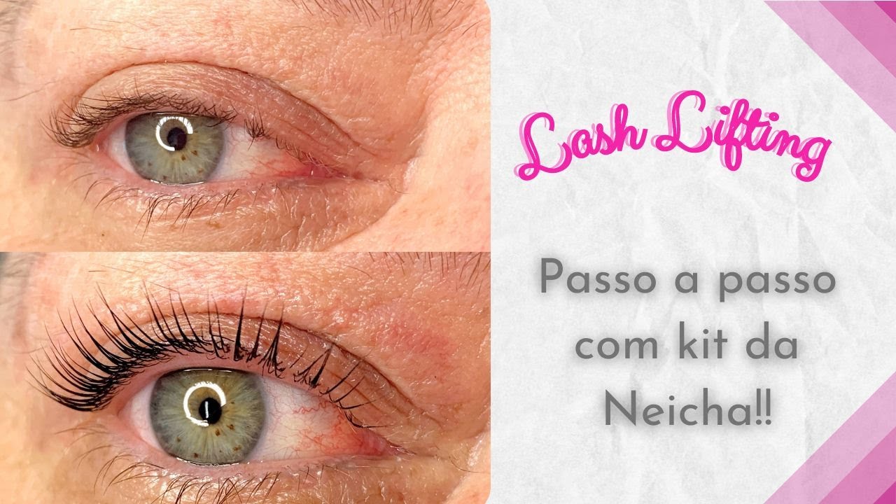 Lash Lifting passo a passo com kit da Neicha! #lashlifting #passoapassolashlifting #lashlift #neicha