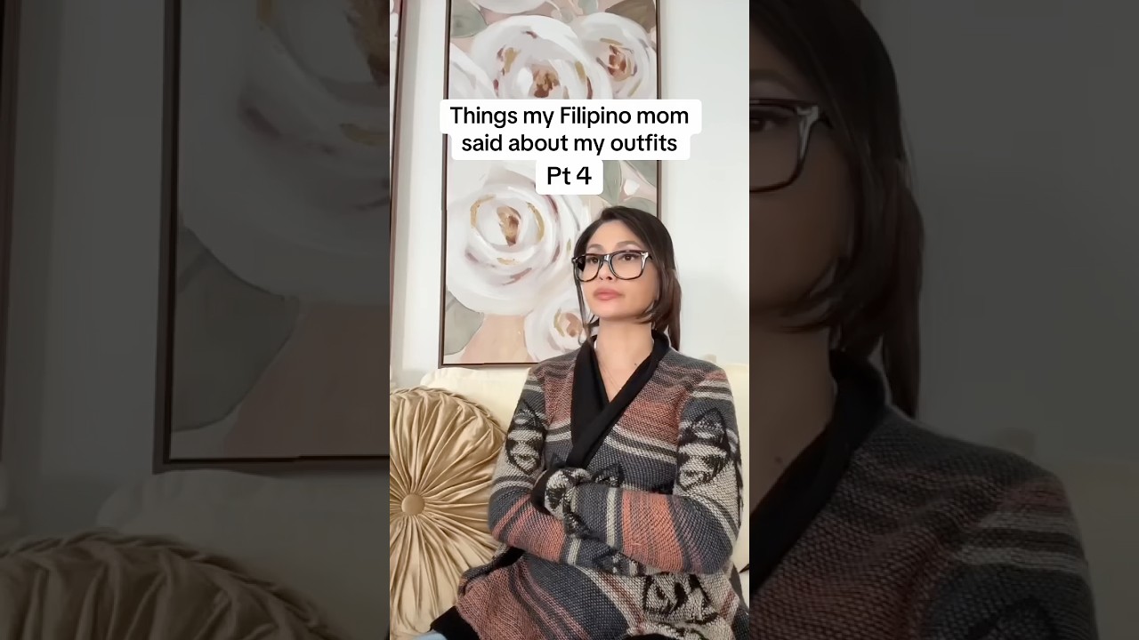 I could never win with her #filipino #mom #memories #outfit