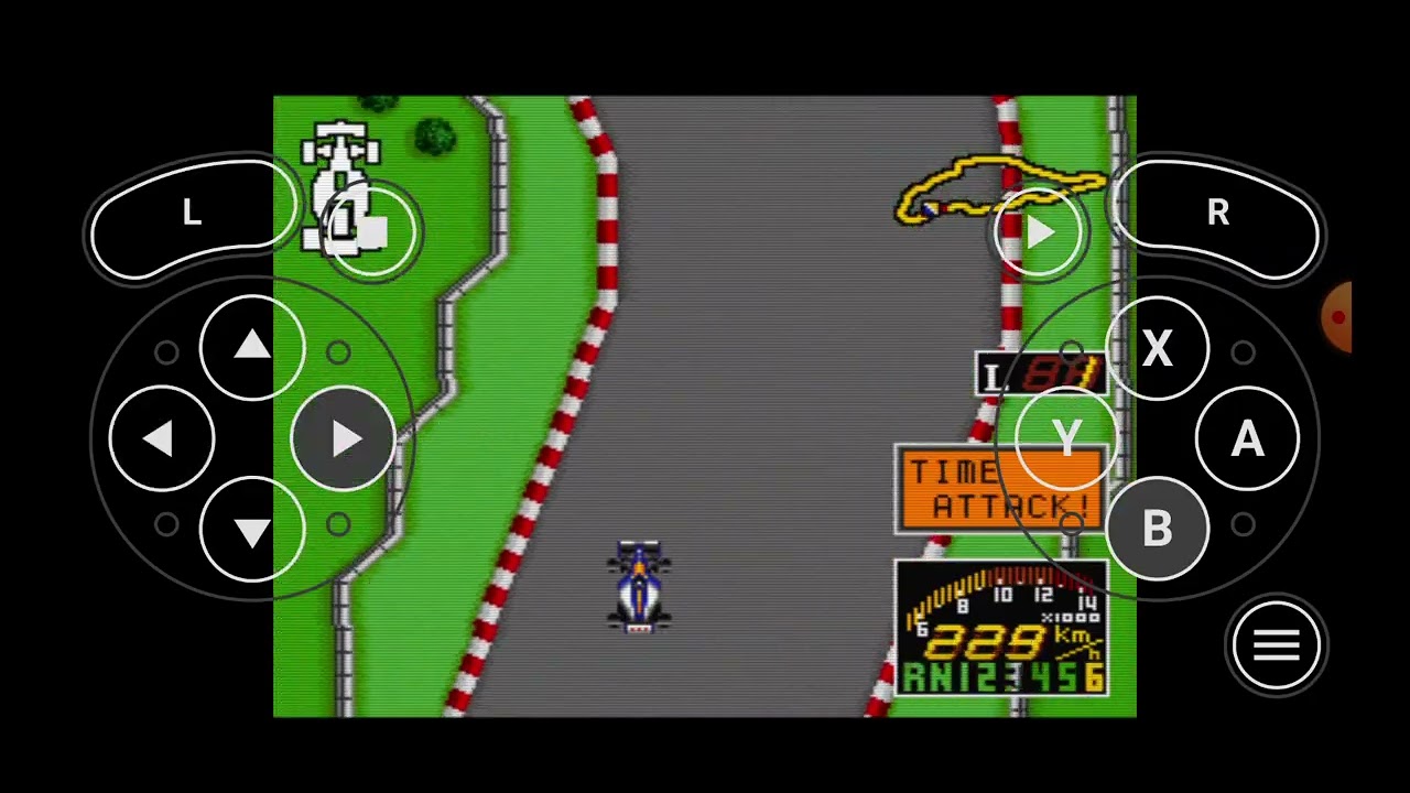 1991 F1 Grand Prix Super Nintendo Title 