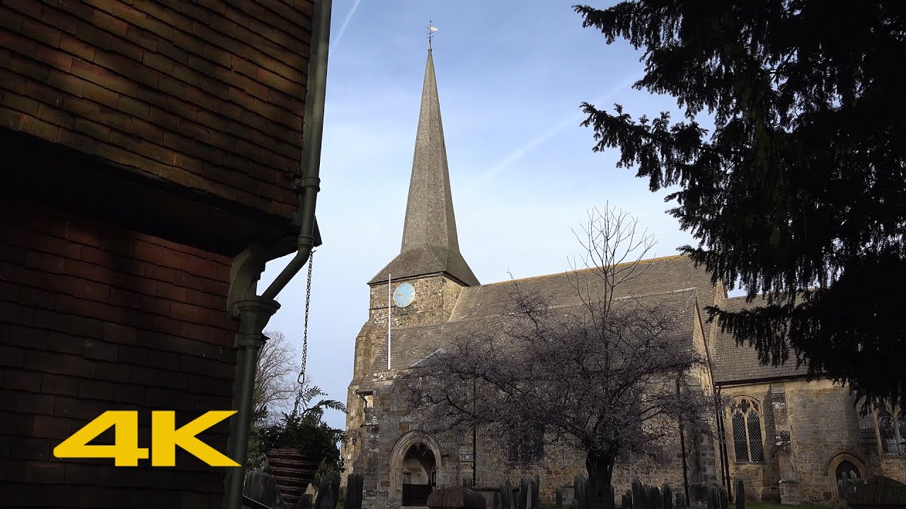 Wadhurst Walk: Town Centre【4K】