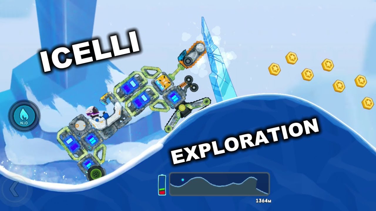 RoverCraft 2 ICELLI Exploration 1433m