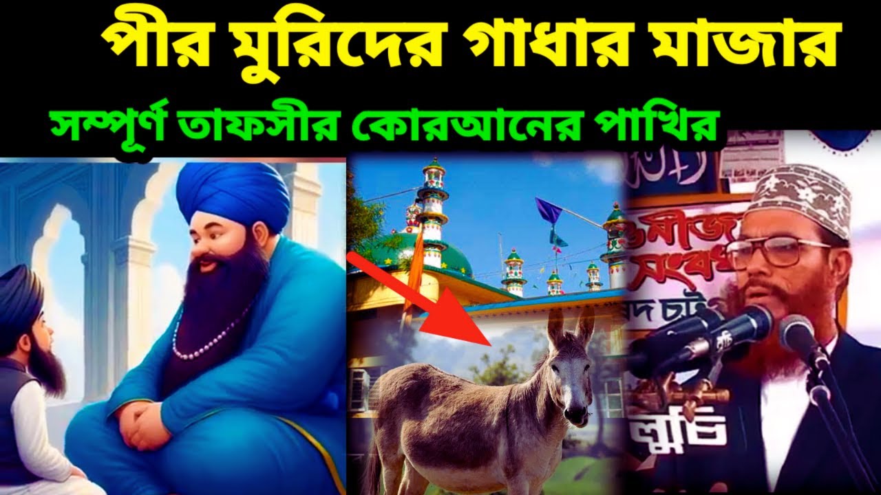 পীর মুরিদের গাধার মাজার | allama delwar hussain saidi waz | দেলোয়ার হোসেন সাঈদীর ওয়াজ #waz today