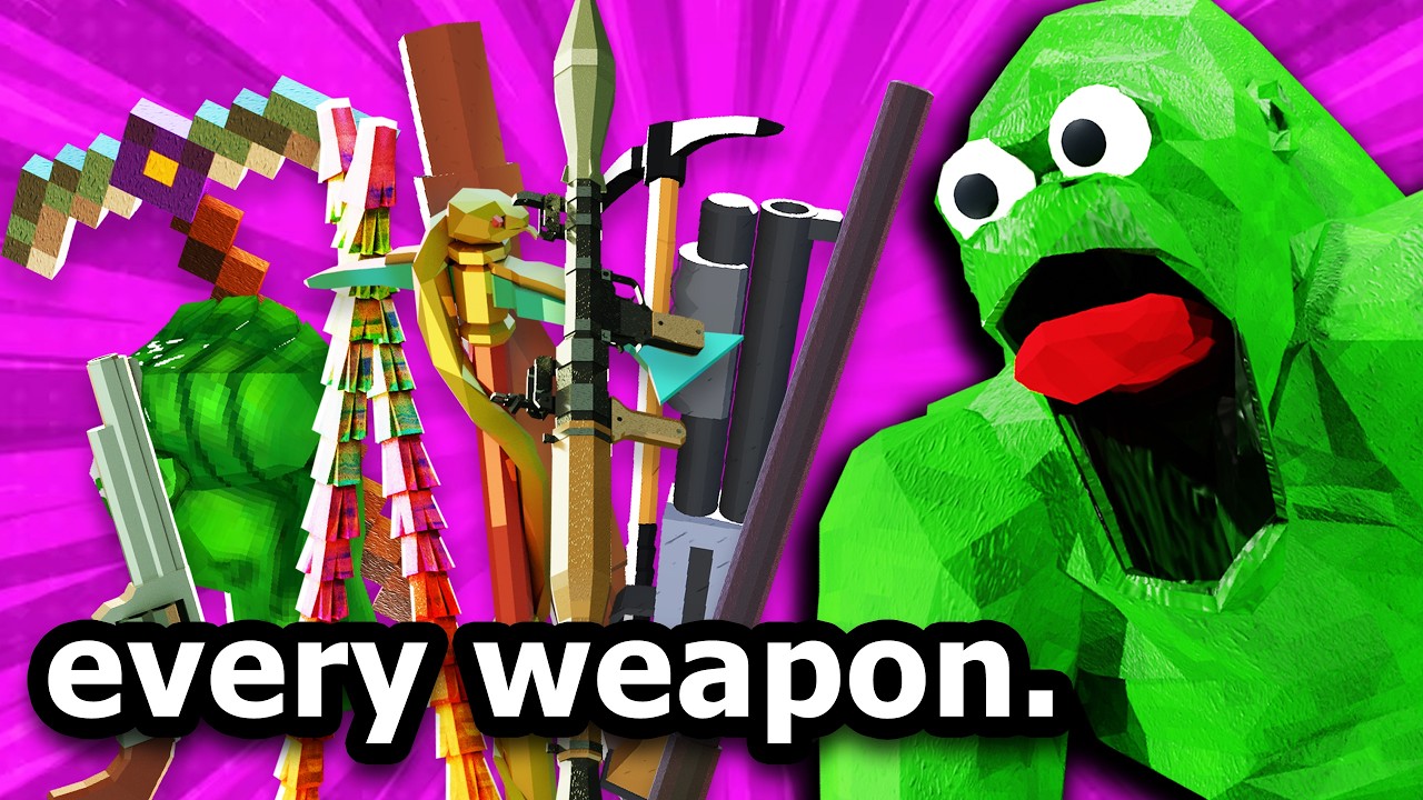 Я оценил ВСЕ 26 видов оружия в Animal Company!
