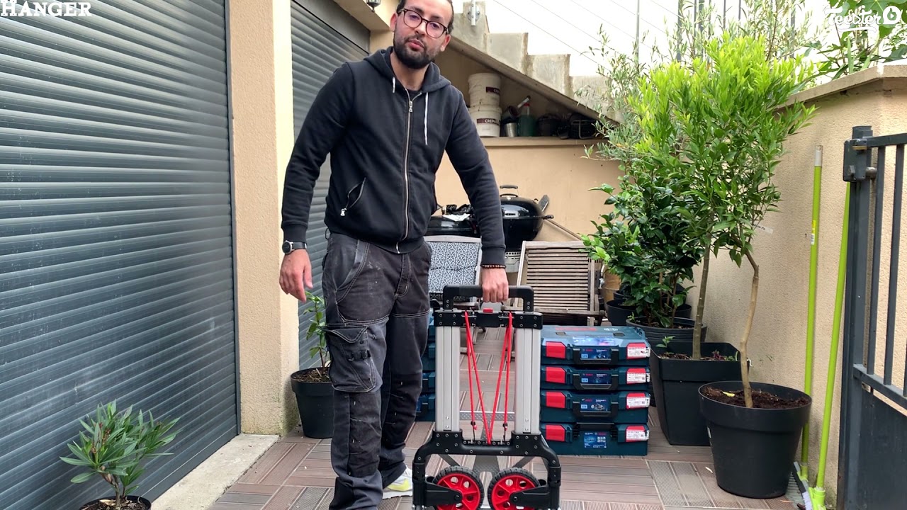 Les fonctionnalit&eacute;s du Diable repliable en aluminium - HANGER