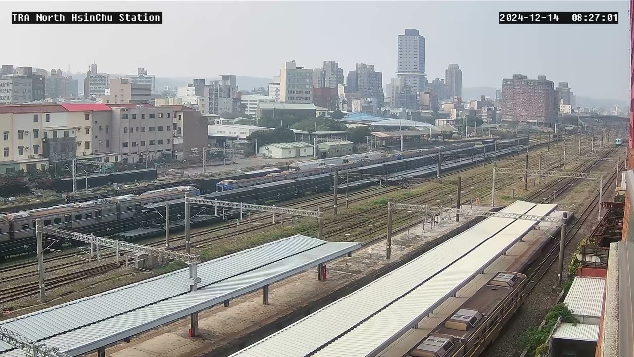 「八風交會！」2024-12-14 台鐵6629次 海風號觀光列車 北新竹車站 通過✅ & 2124次 EMU800區間車 北新竹車站 進站+出站