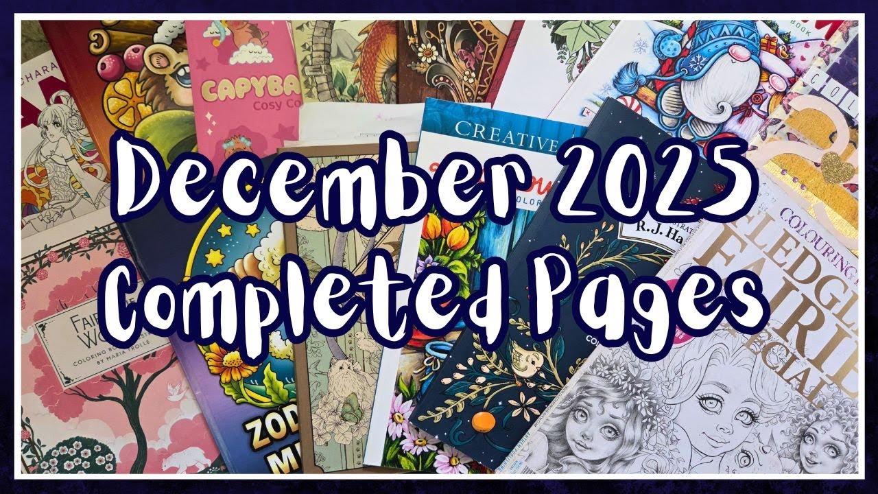 December 2025 Completed Pages