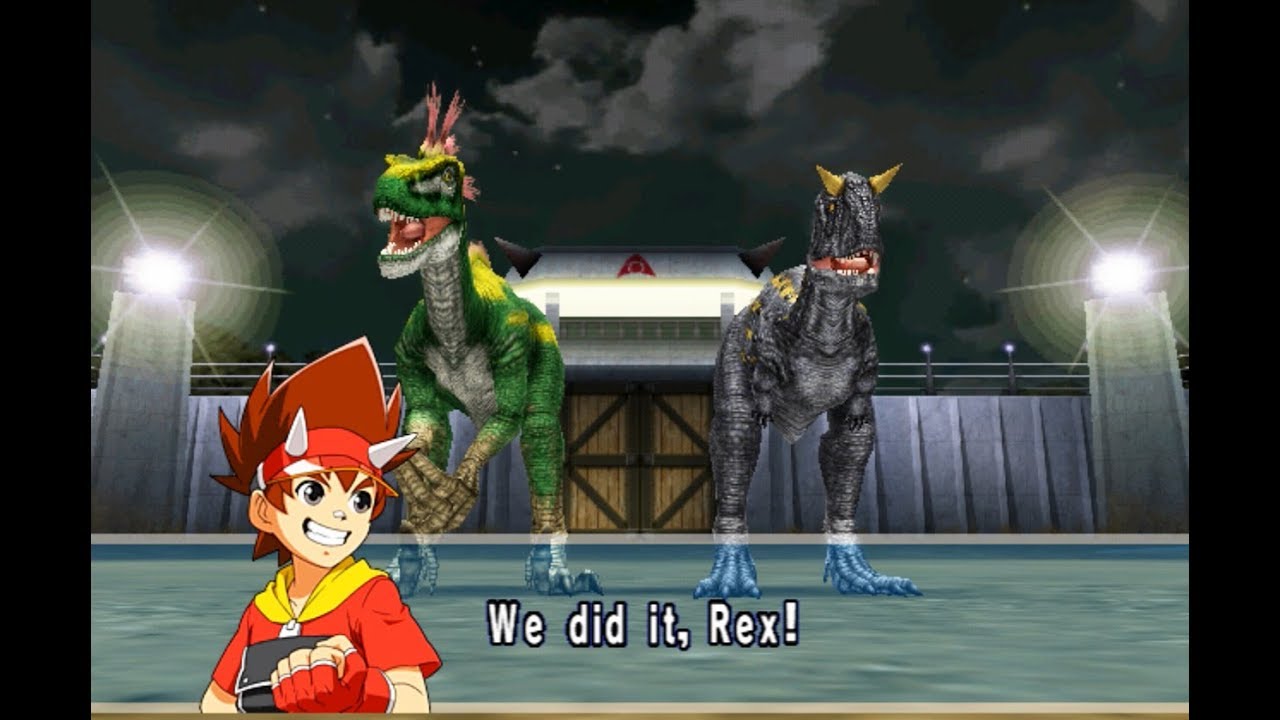 Dinosaur King Arcade Game 恐竜キング - Megaraptor X Carnotaurus VS the Alpha Fortress [Hard]