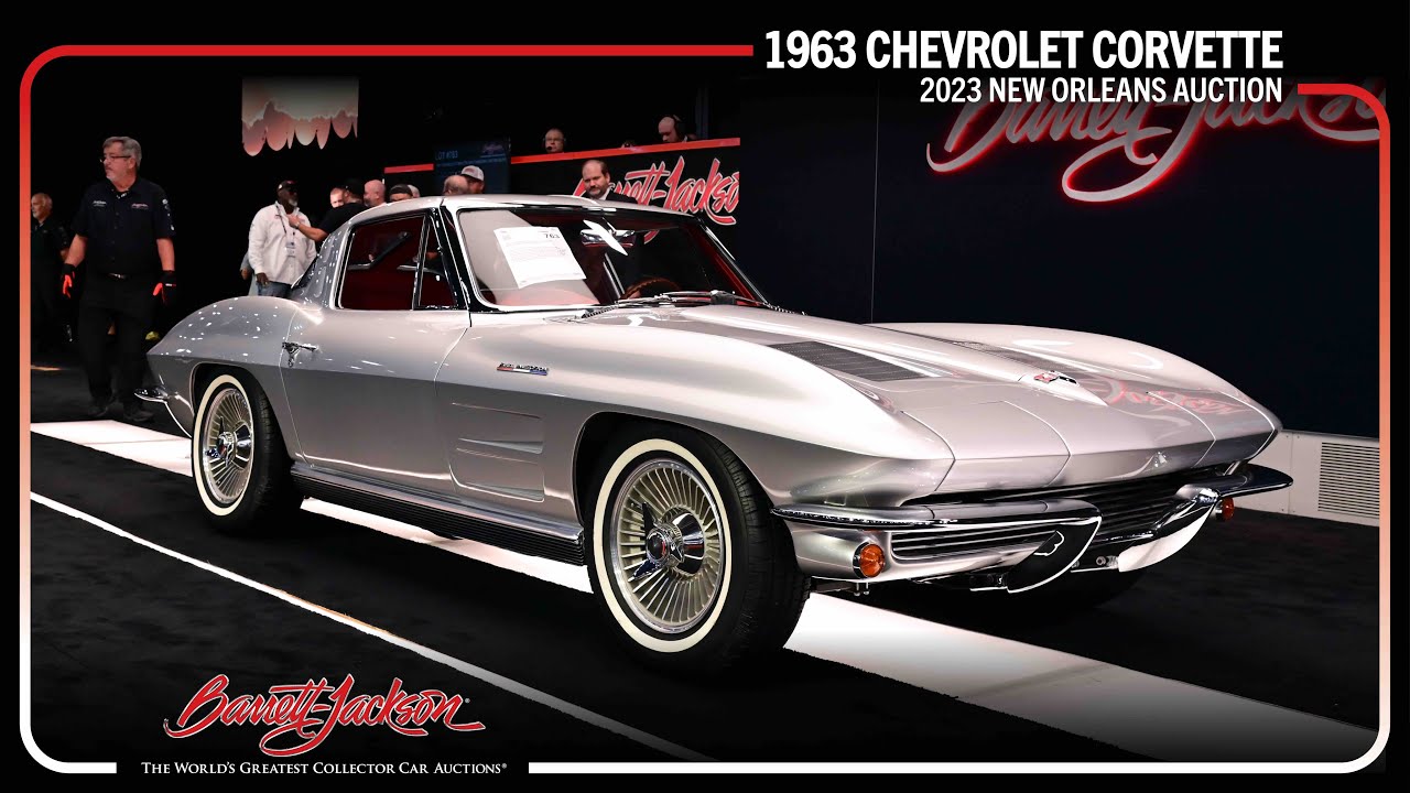 SOLD! 1963 Chevrolet Corvette Split-Window Custom Coupe - BARRETT-JACKSON