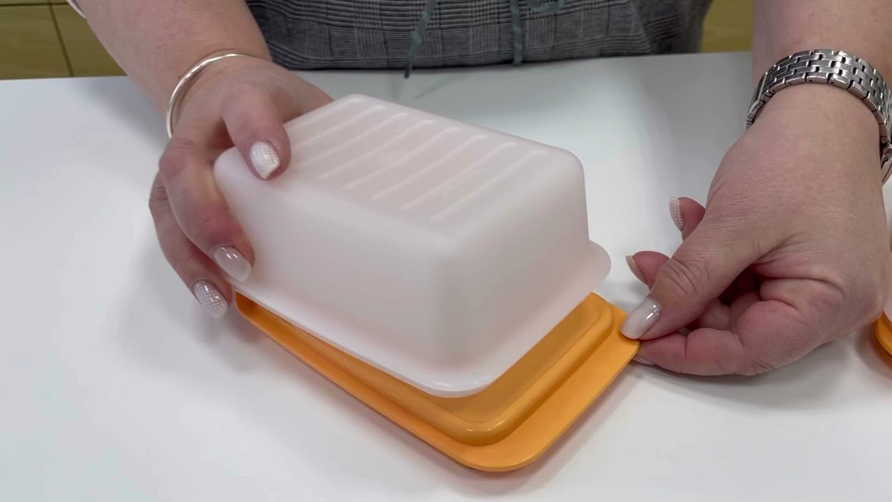 Как сохранить масло? Масленка Хозяюшка Tupperware