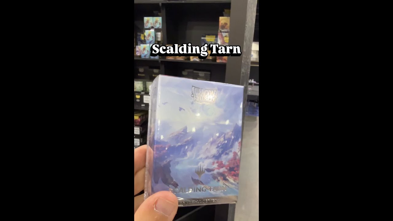 Here’s a sneak peak at the first MTG x Dragon Shield sleeves 👀 