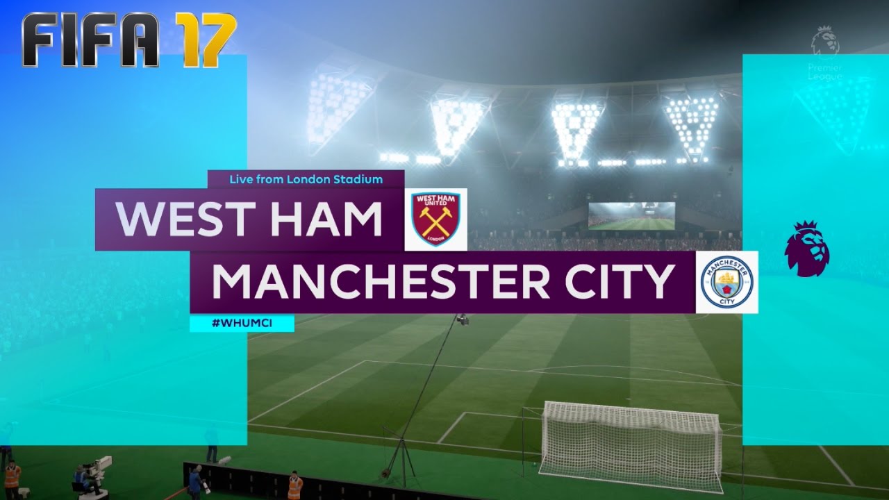 FIFA 17 - West Ham United vs. Manchester City @ London Stadium