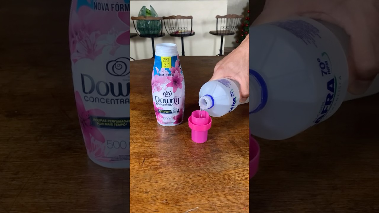 Create a 5-star hotel fragrance at home using fabric softener and alcohol!