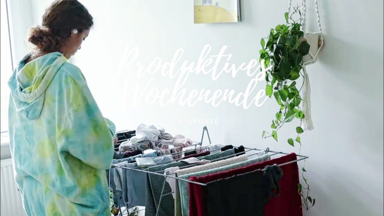 Realistisches produktives Wochenende | Life Update | Zeit für Self care und Minimalismus