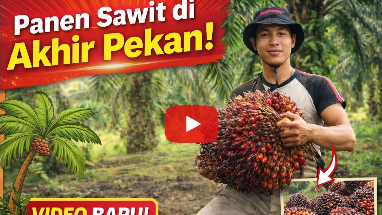 Panen sawit di akhir pekan