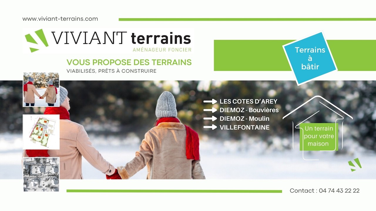 Terrains à bâtir en Isère 38 - Nord Isère | Viviant Terrains