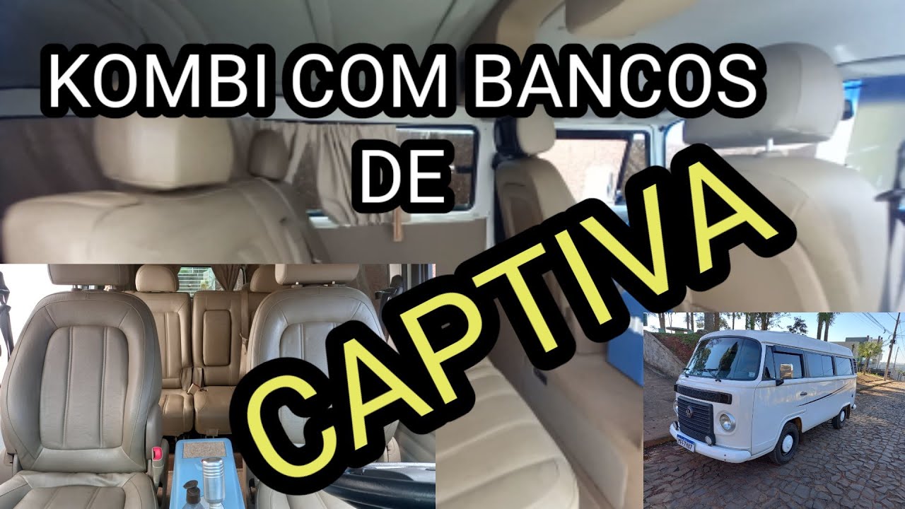 Kombi 2009 com bancos de Captiva.