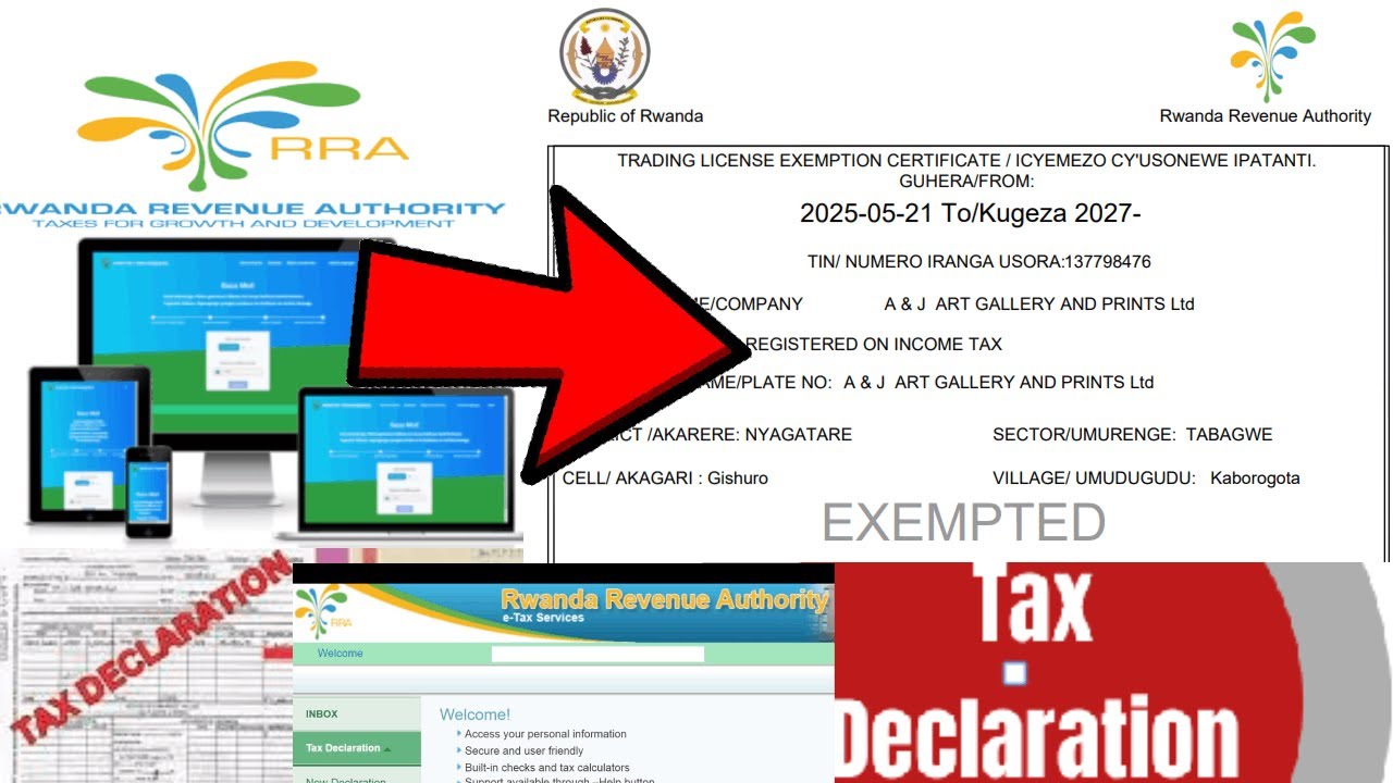 Menya uko wabona ipatante uka dekarara umusoro wa RRA/ How to Declare Patent For Taxes in Rwanda