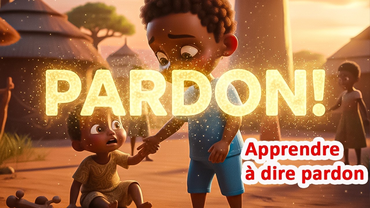 dire pardon à son ami | B'ANGEL FRANÇAIS | Comptines avec bebe kameni | Bantu Angel Français.