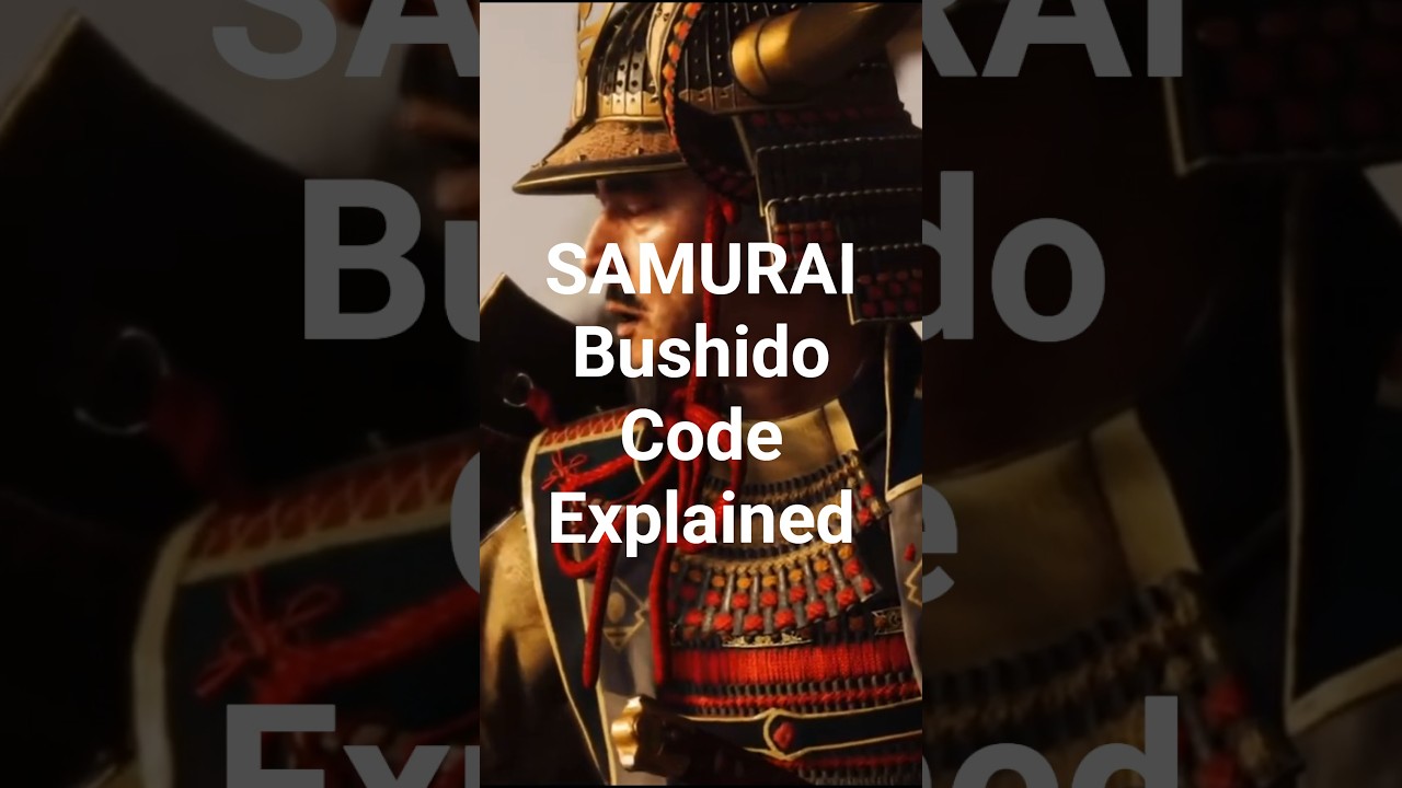 Japanese Samurai Bushido Code Explained #japan #history #samurai