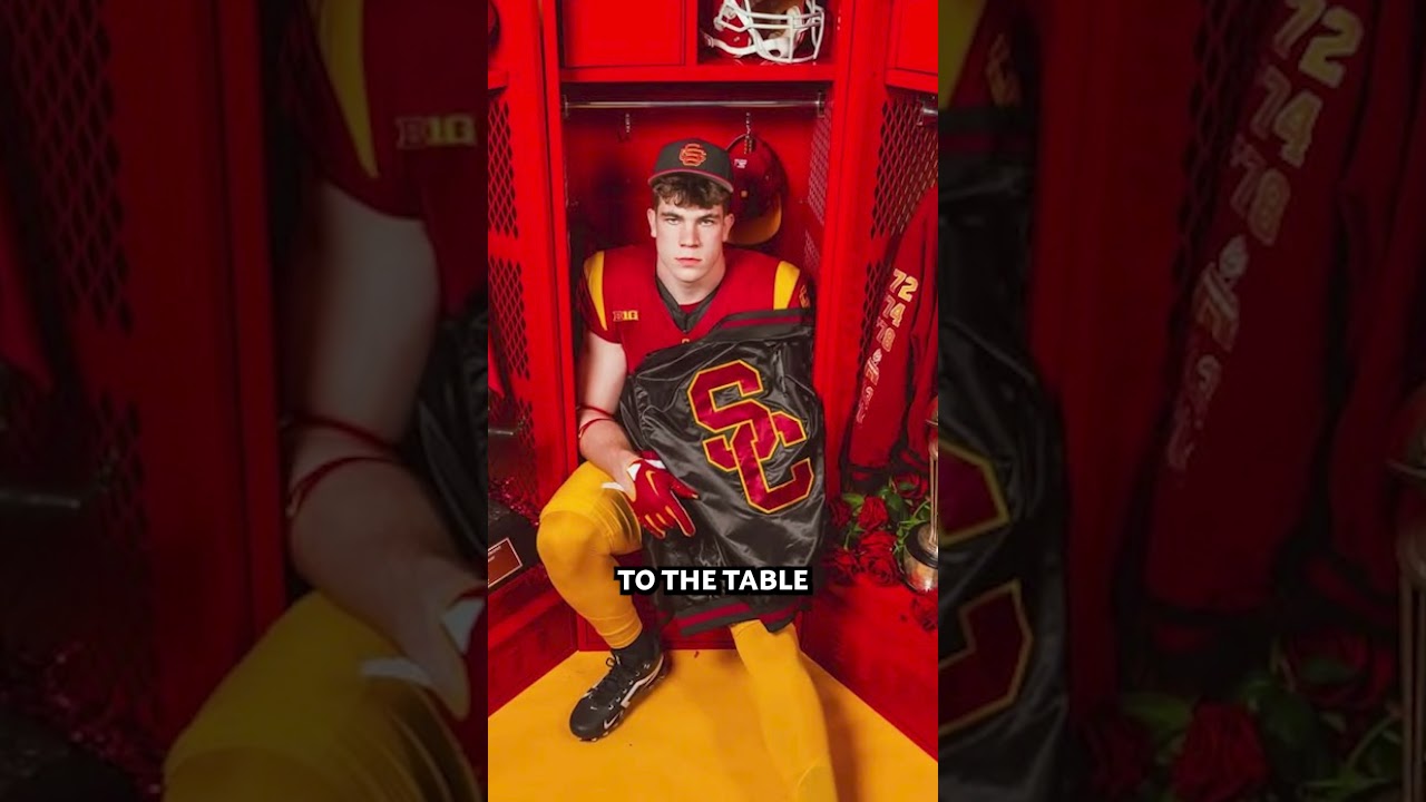 USC Just Got WAY More Dangerous ✌️💥🏈 #uscfootball #usc