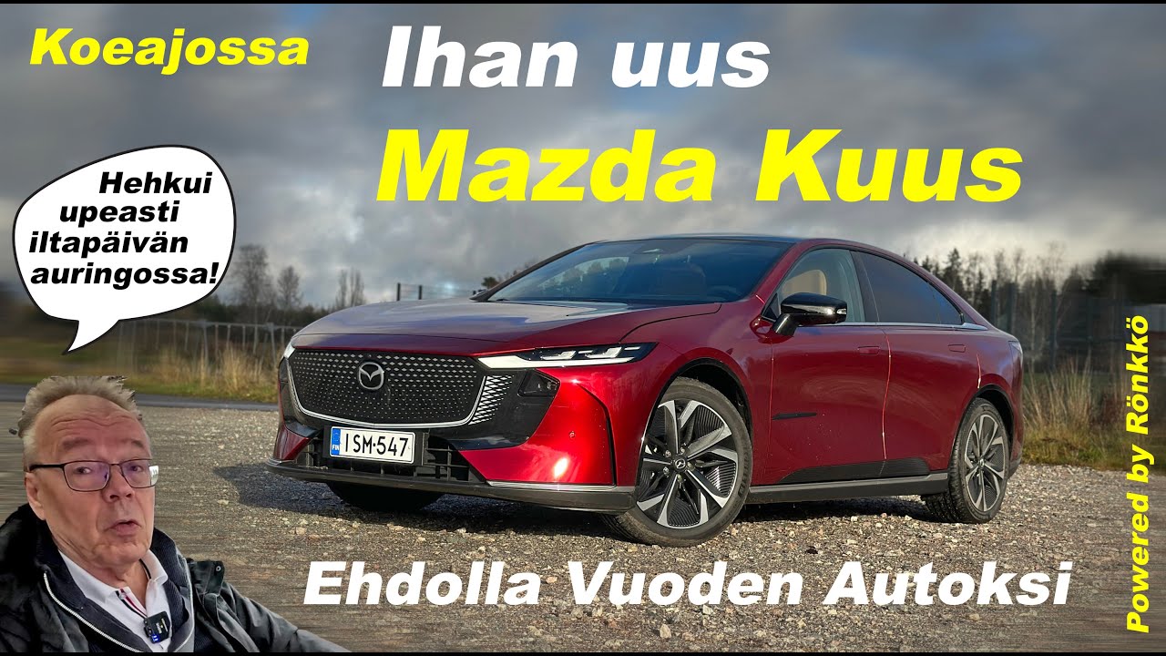 Koeajossa se ihan uusi Mazda 6e