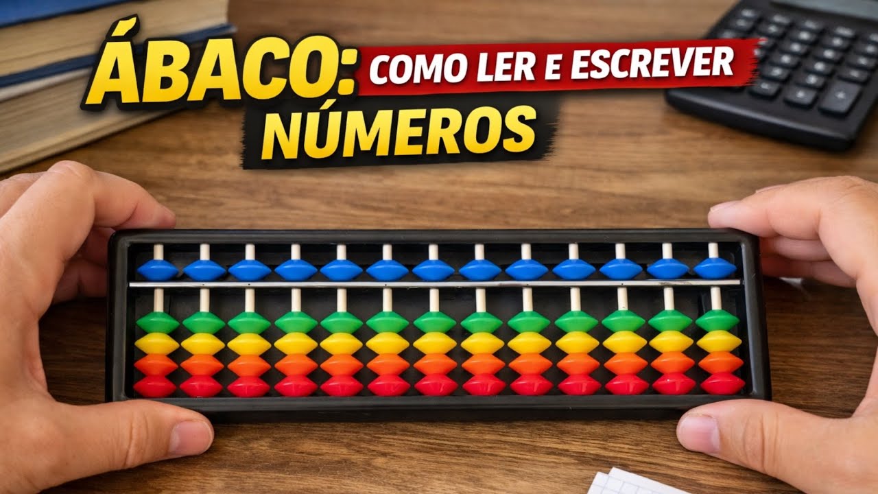 Ábaco: como ler números e escrever valores (passo a passo)