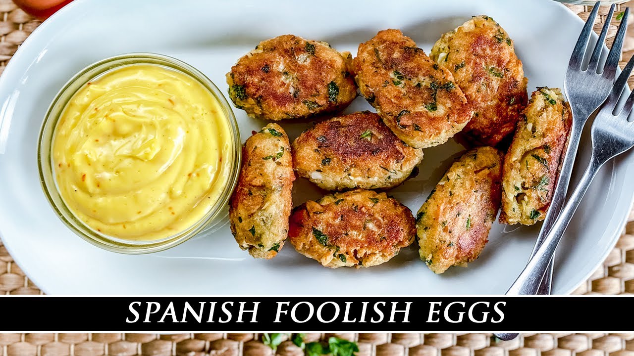 Spanish ¨Foolish Eggs¨ Bread & Egg Fritters  | Huevos Tontos Recipe