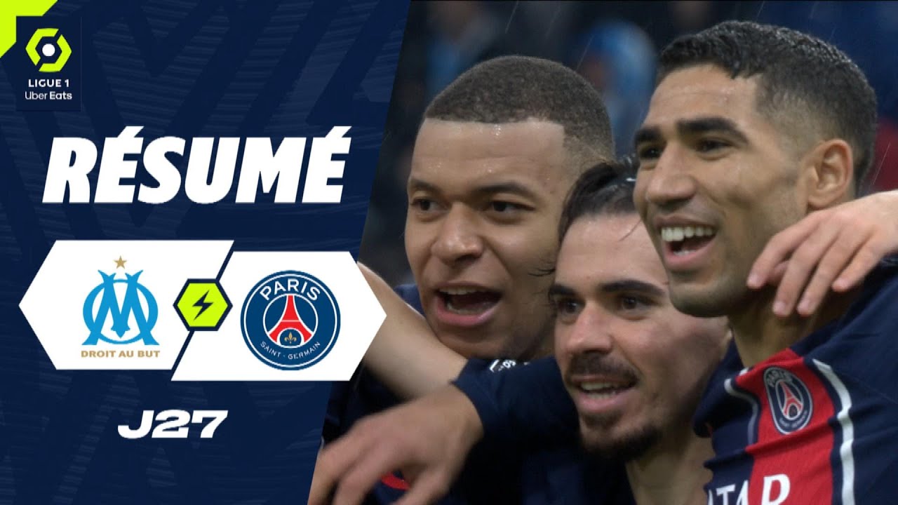 OLYMPIQUE DE MARSEILLE - PARIS SAINT-GERMAIN (0 - 2) - Highlights - (OM - PSG) / 2023-2024