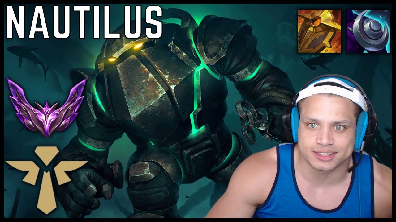 ⚓ Tyler1 THE GRIND DON'T STOP | Nautilus Support Gameplay | Support Challenge | Season 12 ᴴᴰ