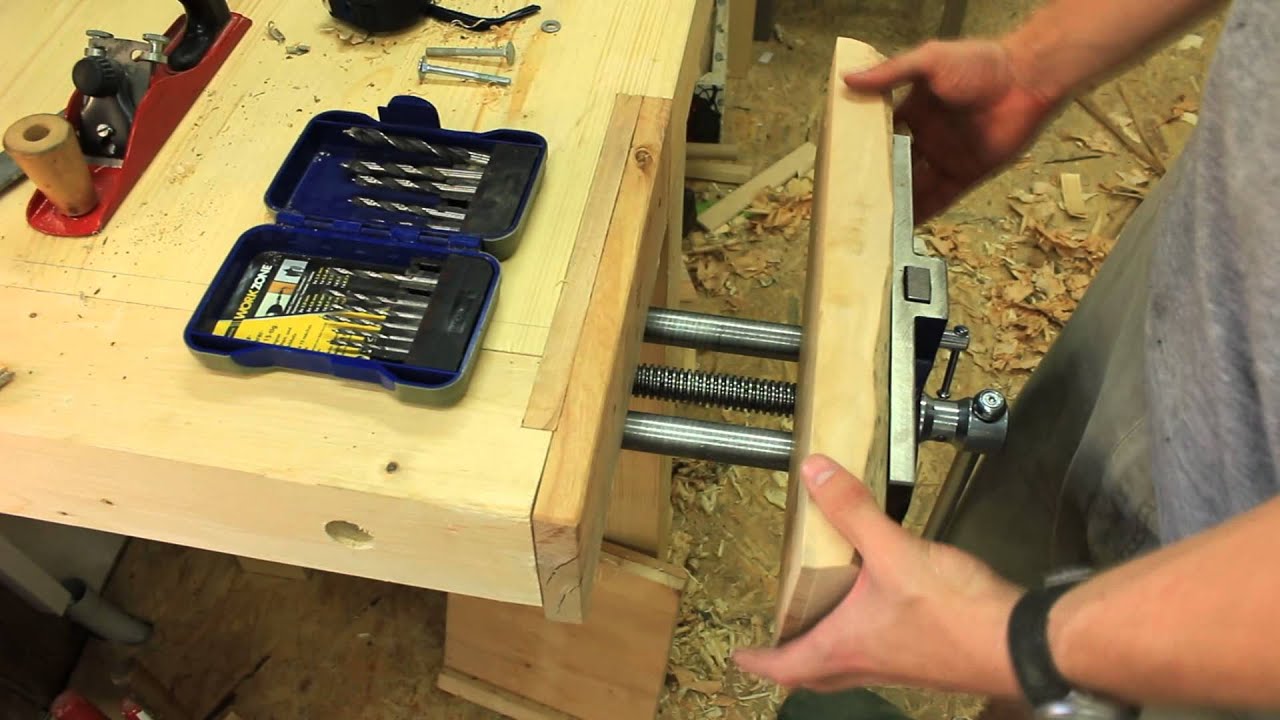 Installing my new vise - Part 2