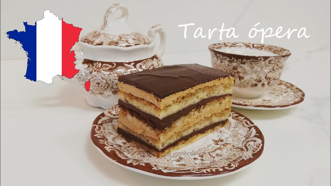 Tarta ópera: receta e historia