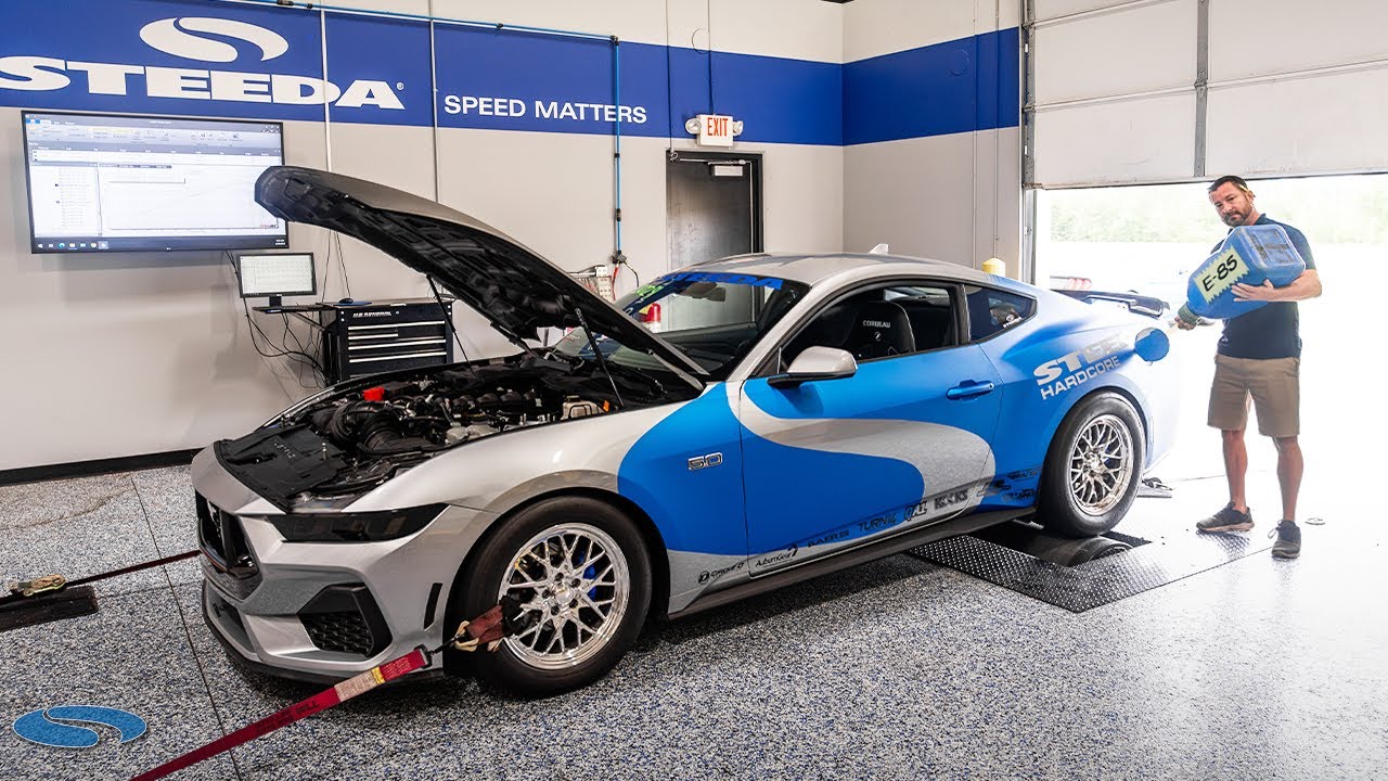 We Put E85 in our 2024 Mustang and Took it To The Track